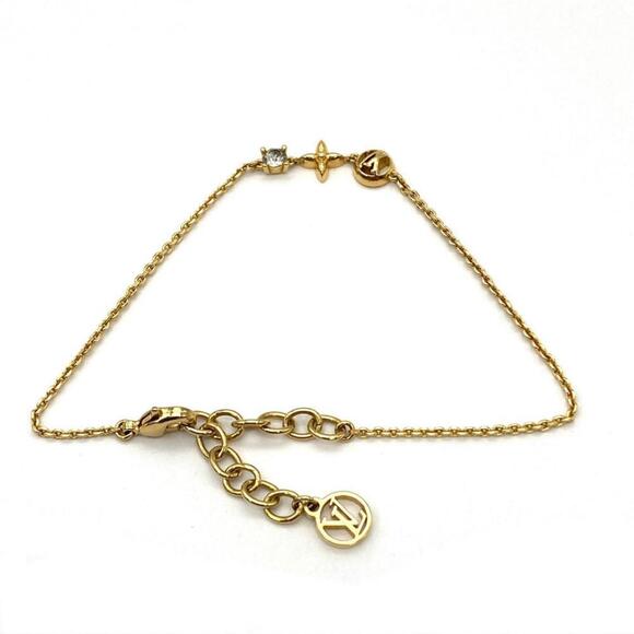 LOUIS VUITTON Gold Charm Bracelet - Picture 4 of 7